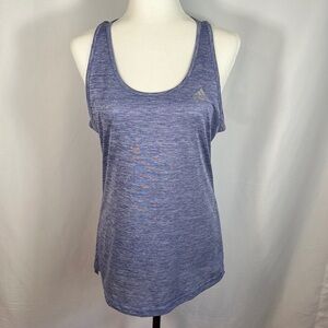Adidas Heathered Purple Tank Top